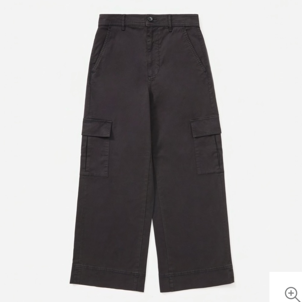 Everlane Wide Leg Crop Cargo Pant Size 6